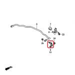 Стойка стабилизатора задняя правая Honda 52320-S9A-003