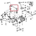 Рычаг задней подвески поперечный верхний Honda 52390-SDA-A01