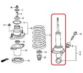 Амортизатор задний правый Honda 52611-SWA-E02