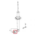 Сайлентблок заднего амортизатора Honda 52622-SEA-014