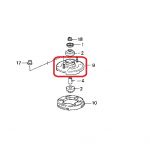 Опора амортизатора заднего Honda 52675-S84-A01