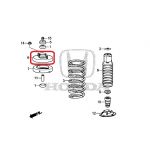 Опора амортизатора задняя Honda 52675-T2A-A01