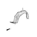 Подкрылок передний левый Honda 74150-TL0-G00