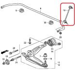 Стойка стабилизатора передняя CTR CLHO-62