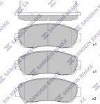 Тормозные колодки передние Sangsin SP2115